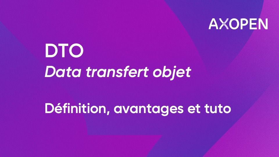 DTO data transfert object tuto definition