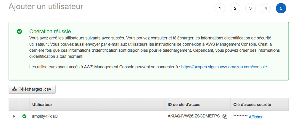 Tuto : créer une application Flutter avec AWS Amplify et AppSync