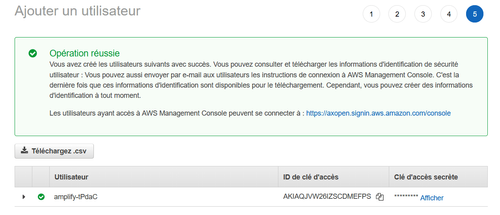 Tuto : créer une application Flutter avec AWS Amplify et AppSync